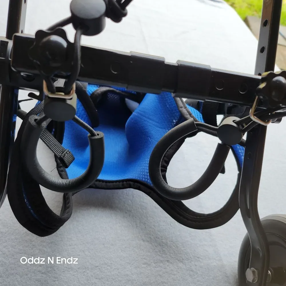 Dog Harness Wheelchair Support Vest Mobility Aid Adjustable Blue Pet Equipment‎